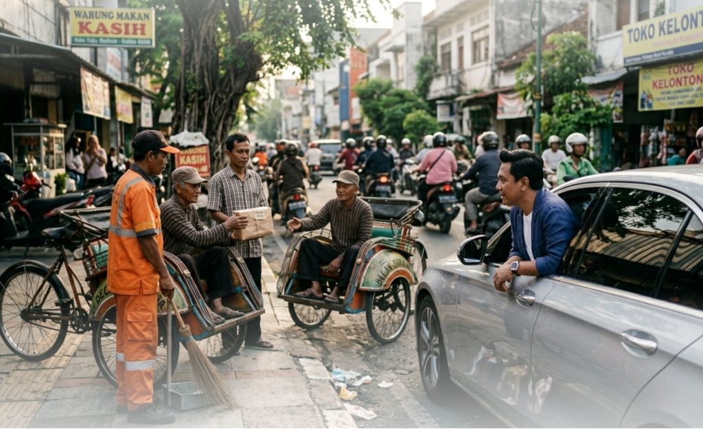 Memberi sebagai bahan konten